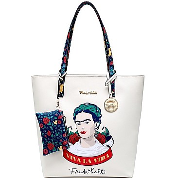 Frida Kahlo Viva La Vida Tall Tote