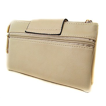 Wrist Strap Flap Top Messenger