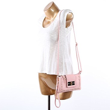 Wrist Strap Flap Top Messenger