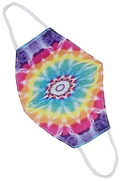 PACK OF 12 TRENDY ASSORTED COLOR TIE DYE
