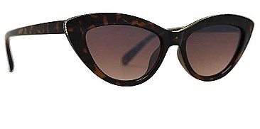 PACK OF 12  CAT EYE SUNGLASSES WITH FLAT LENS