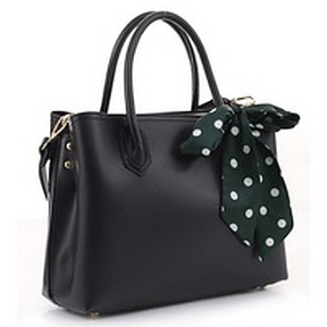Polka Dot Scarf Multi Compartment