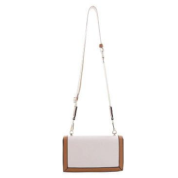 Two Tone Adjustable Crossbody