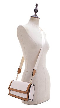 wholesales Two Tone Adjustable Crossbody bag