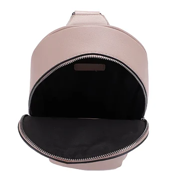 Unisex Double Front Large Size Zippered Pocket Sling Bag