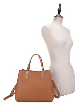 Multi Compartment Tapered Satchel