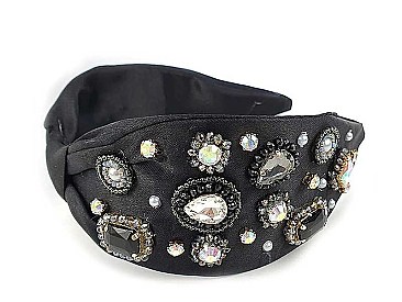 Crystal Shape Rhinestone Headband