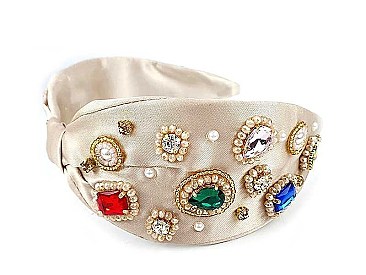 Crystal Shape Rhinestone Headband