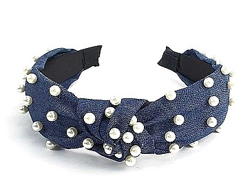 CUTE MULTI PEARL STYLE HEAD BAND