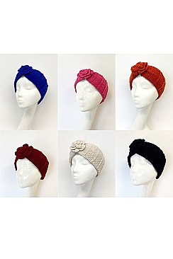 Pack of 12 Lovely Assorted Color Knitted Headband