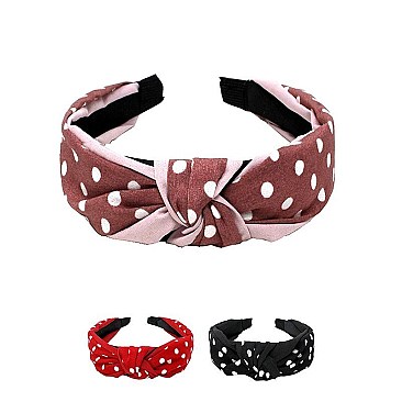 CLASSIC POLKA DOT HEADBAND
