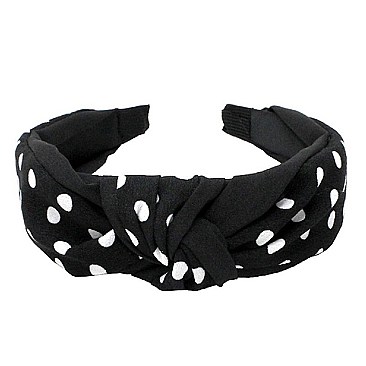 CLASSIC POLKA DOT HEADBAND