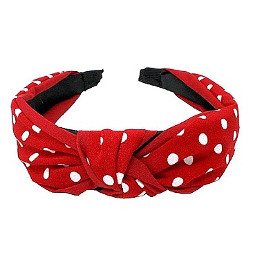 CLASSIC POLKA DOT HEADBAND