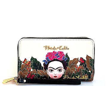 AUTHENTIC FRIDA KHALO LONG WALLET JYFJC-929