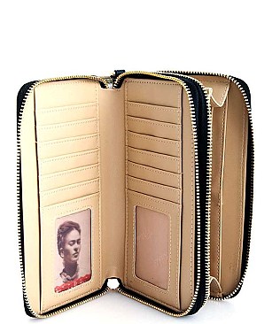 AUTHENTIC FRIDA KHALO LONG WALLET JYFJC-929