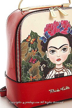 AUTHENTIC FRIDA KAHLO CARTOON SERIES CUTE BACKPACK