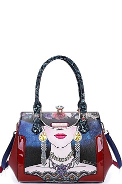 STYLISH Nicole Lee SIGNATURE SATCHEL