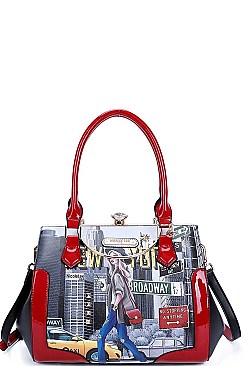 STYLISH Nicole Lee SIGNATURE SATCHEL