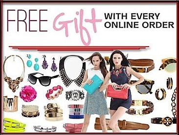 FREE ACCESSORIES WITH VALUE OF $20 To $85