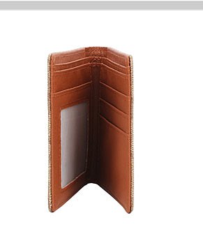 Oval Pattern Bi-Fold Wallet