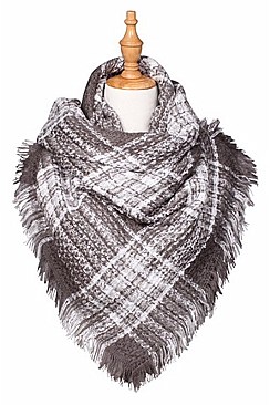 Stylish Plaid Blanket/Scarves/Shawls FM-AO503