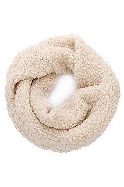 FASHION SOFT FUR INFINITY SCARF