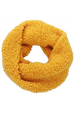FASHION SOFT FUR INFINITY SCARF