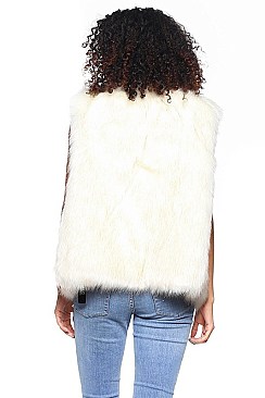 Faux Fur Vest FM-AO639