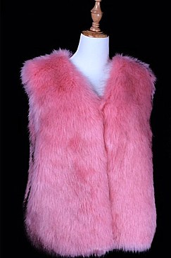 Faux Fur Vest FM-AO639