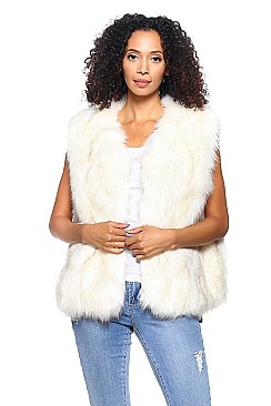 Faux Fur Vest FM-AO639