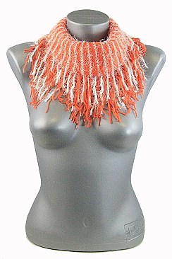 Pack of (12 pieces) Fringe Tunnel Scarves FM-SCF1100