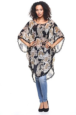 Pack of 6 Kimono Caftan Cover-Up