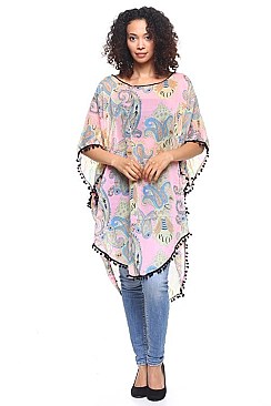 Pack of 6 Kimono Caftan Cover-Up