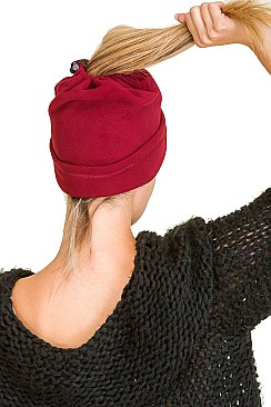 PACK OF 12 TRENDY 2 IN 1 ASSORTED COLOR NECK GAITER AND BEANIE