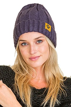 PACK OF 12 TRENDY ASSORTED COLOR CROCHET BEANIES