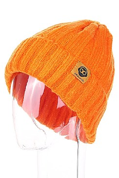 PACK OF 12 TRENDY ASSORTED COLOR CROCHET BEANIES