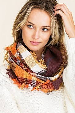 Pack of 12 Stylish Assorted Fashion Scarves