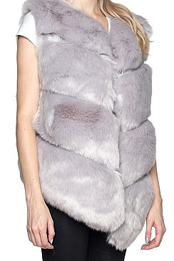Stylish Soft Fur Vest FM-FTZWSF195