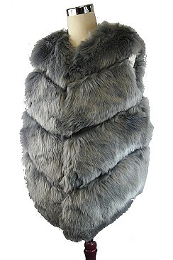 Stylish Soft Fur Vest FM-FTZWSF195