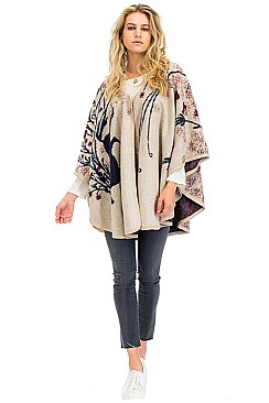 GISELLE DESIGN PONCHO FM-WSF208