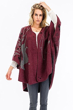 GISELLE DESIGN PONCHO FM-WSF208