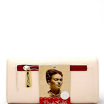 FRIDA KAHLO JUNGLE SERIES CHECKBOOK WALLET