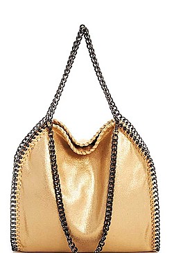 SATCHEL WITH CHAIN