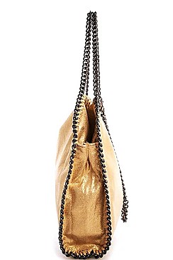 SATCHEL WITH CHAIN