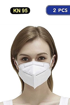 2 PCS. ELEMENTS KN95 PROTECTIVE DISPOSABLE MASK