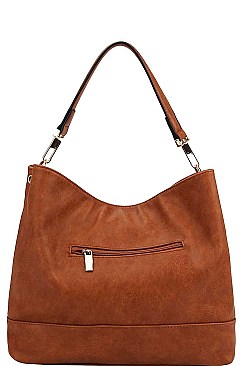 BIG TASSEL HOBO BAG WITH LONG STRAP