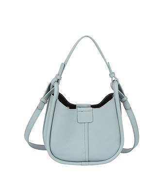 Pebble 2-way Satchel Crossbody Bag