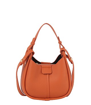 SOFT LEATHER CLASSIC DESIGN BUCKET BAG