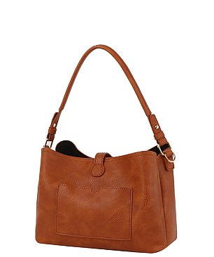 Fashion Buckle Flap Shoulder Bag