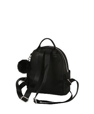 Heart Quilted Nylon Backpack